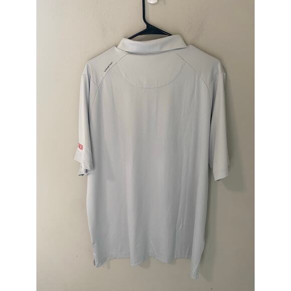 New Callaway Men's Cooling Opti-Dry Swing Tech Golf Polo, Gray Size XXL - Picture 3 of 3